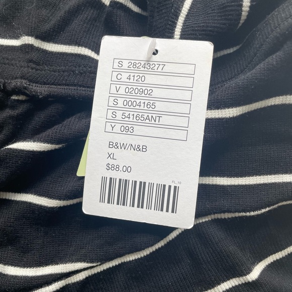 Anthropologie Maxi striped skirt with slit on side - Picture 2 of 2